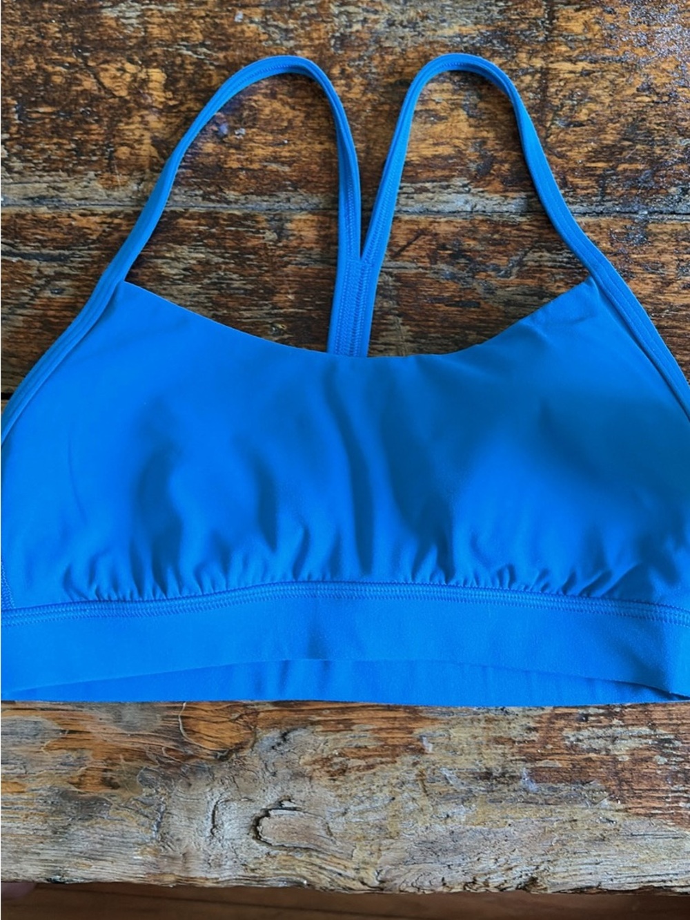 lululemon athletica Bright Blue Sports Bra